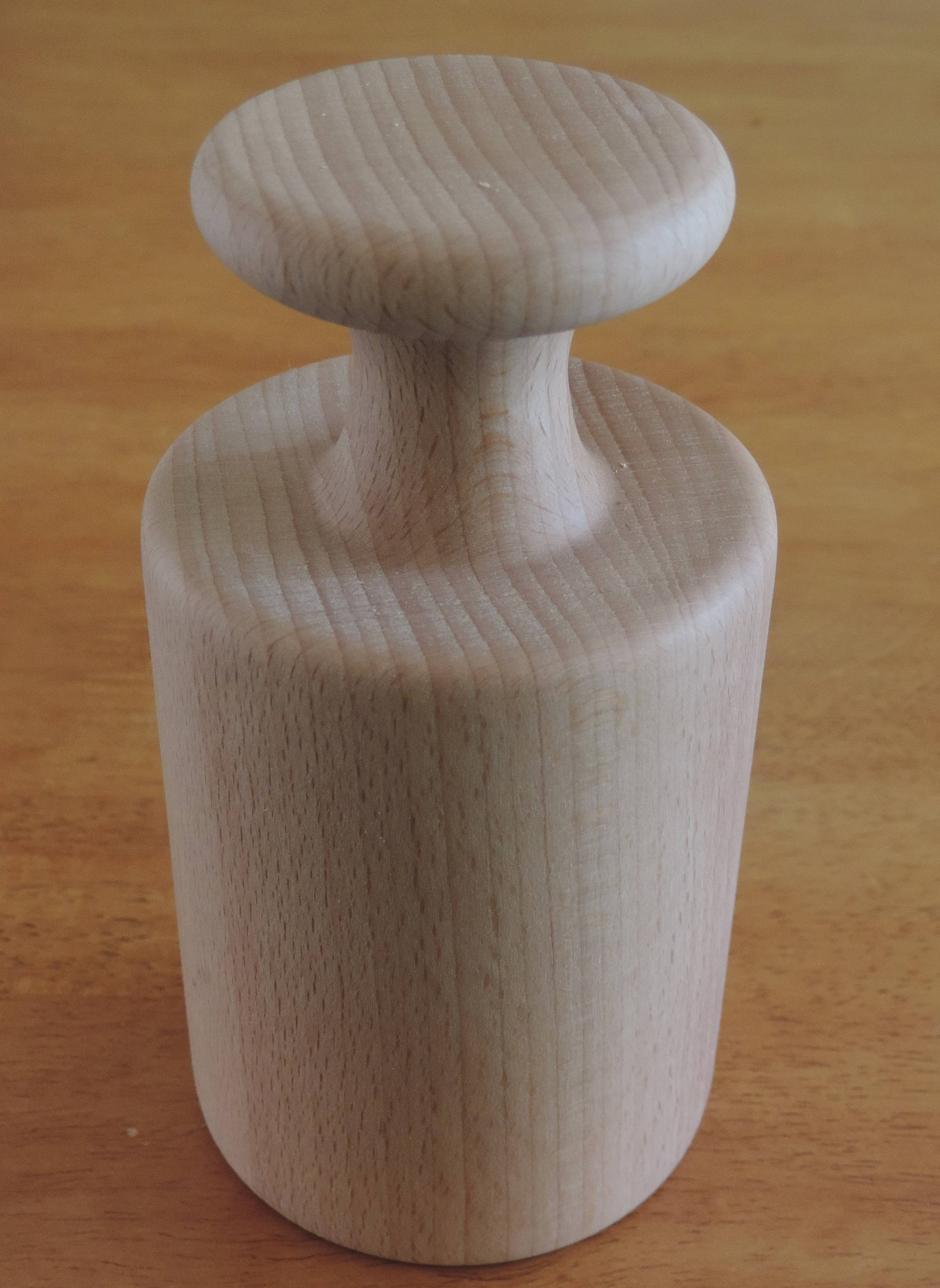 Pork Pie Dolly 3 ins. dia. 75mm made from Beech Hardwood Etsy