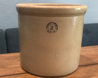 For Local Pickup Only - 2 Gallon Stoneware Crock