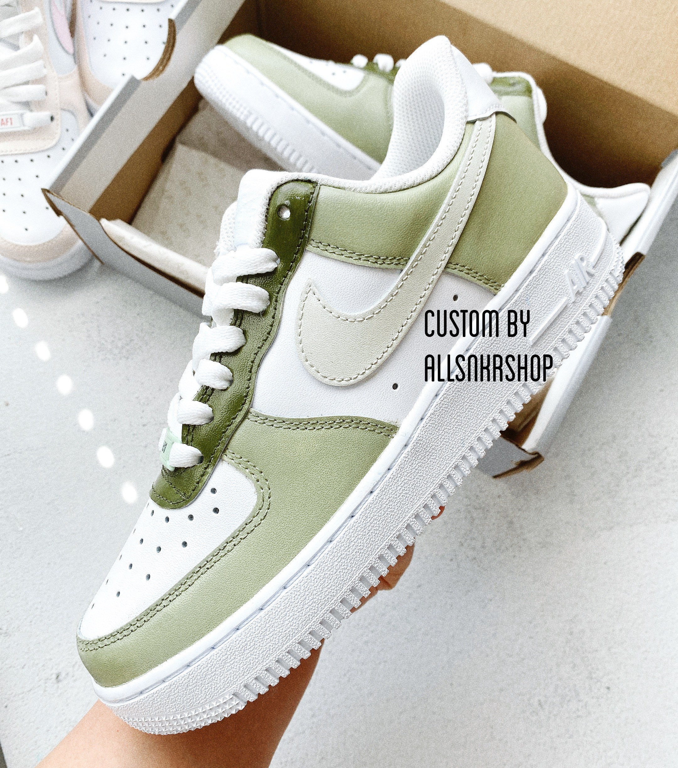 Nike Air Force 1 Low Custom - Etsy