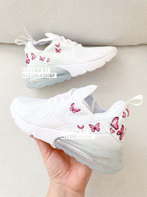 Nike Air Max Custom Pink Butterflies - Etsy
