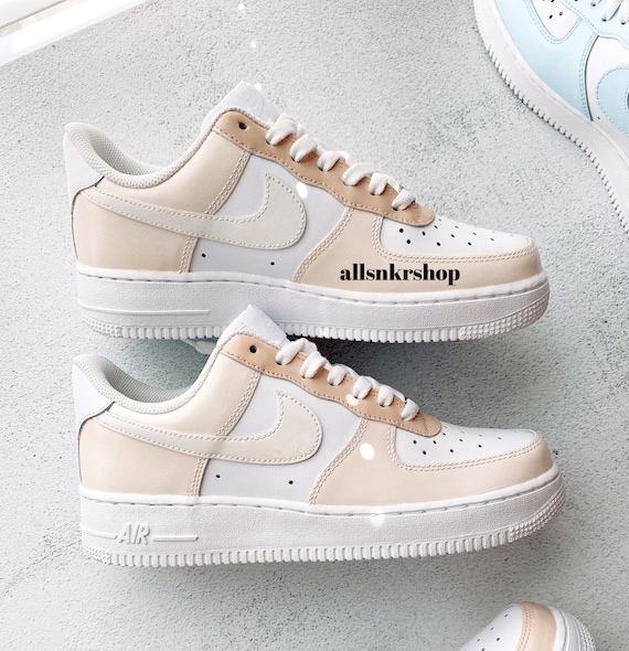 Nike Air Force 1 Low Cream Women's Sneaker Fashion 