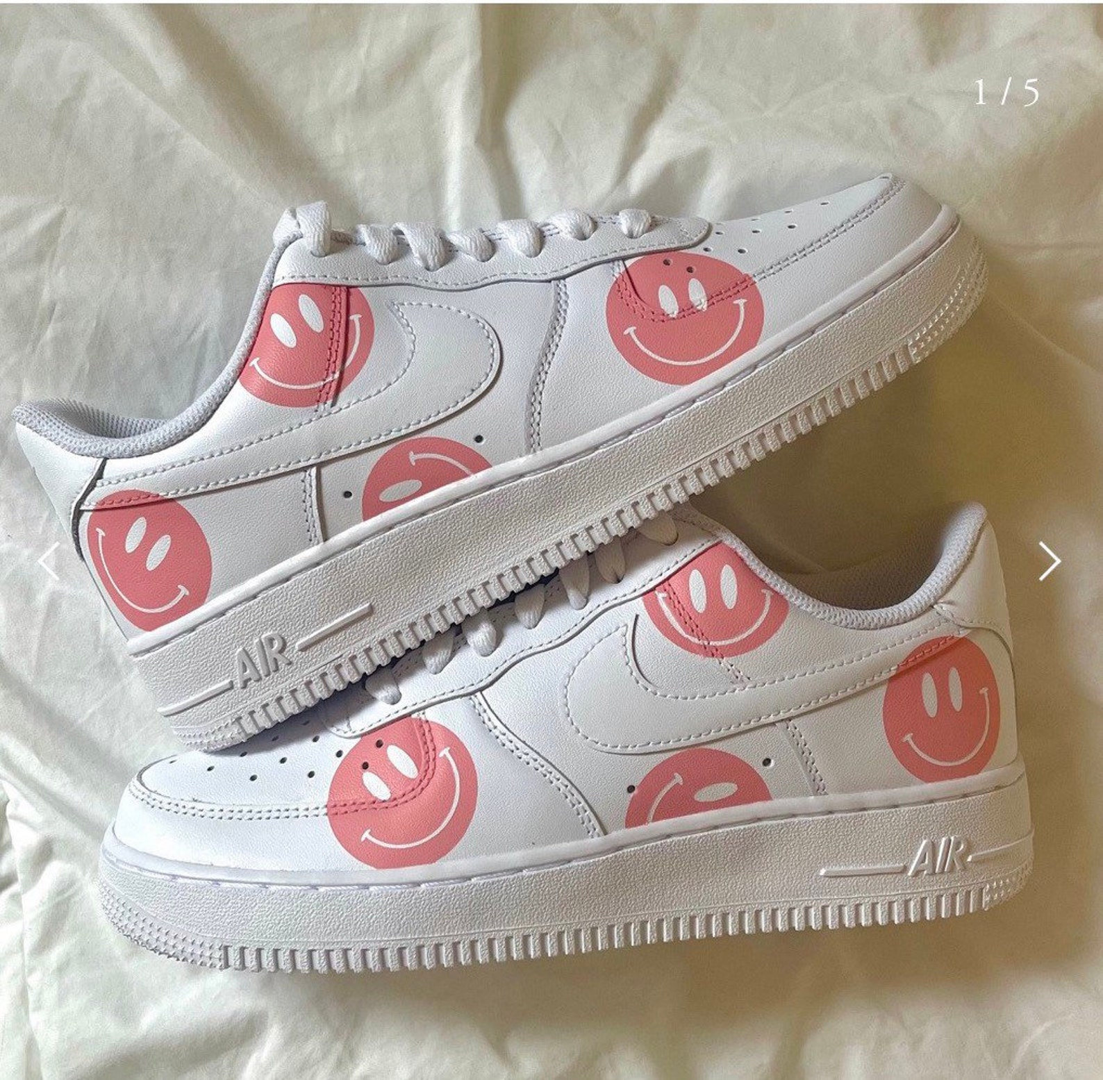air force 1 smiley face mens