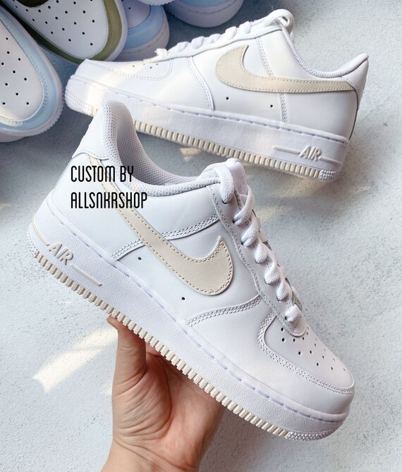 custom tan air force 1