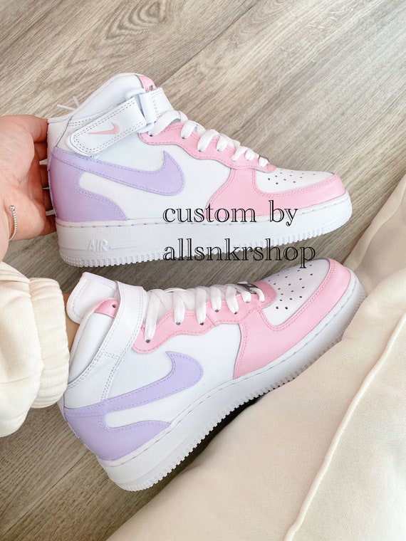 Nike Air Force 1 Mid By You Women's Custom Shoes.