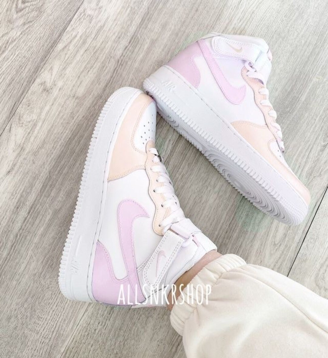 customized air force 1 mid