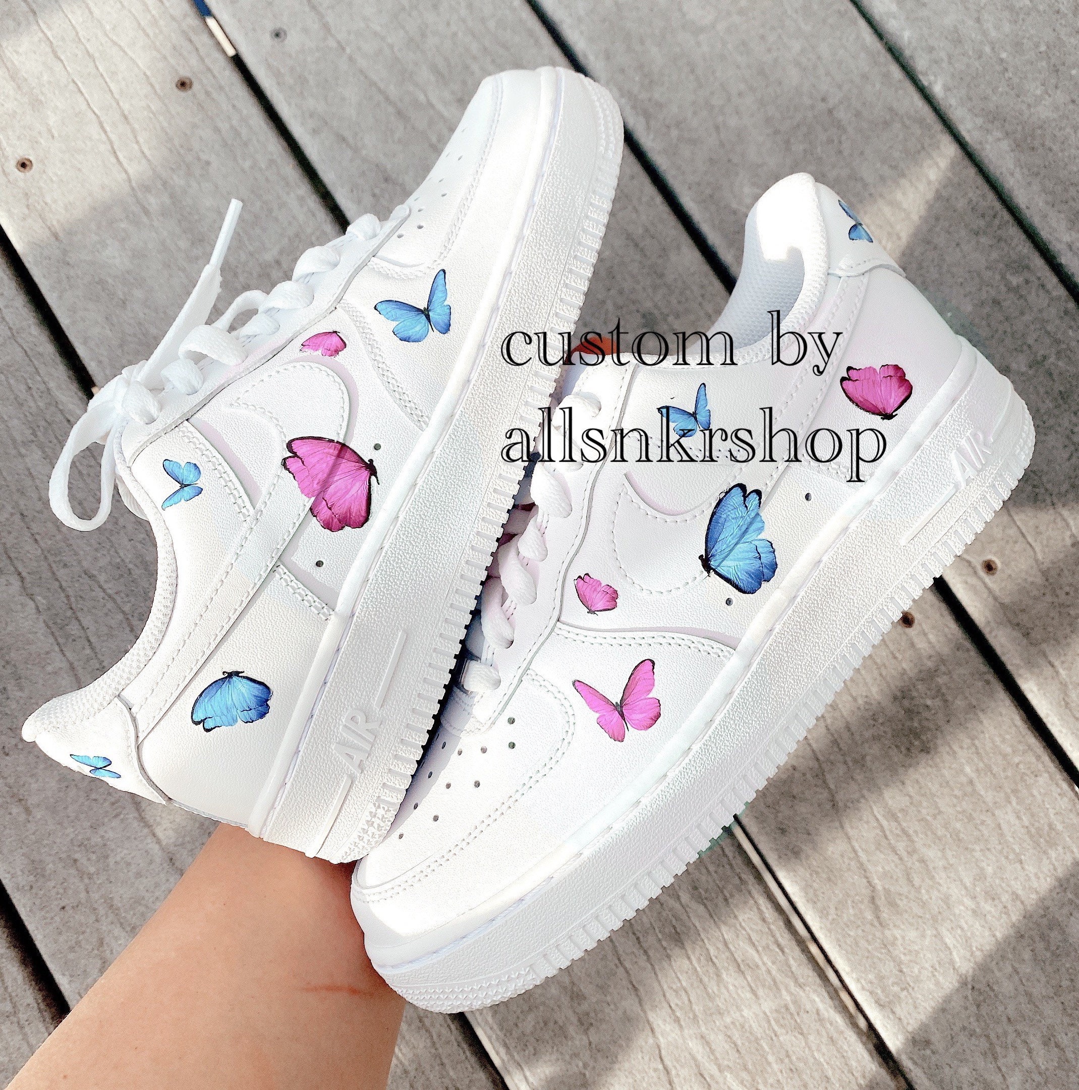 butterfly nike trainers