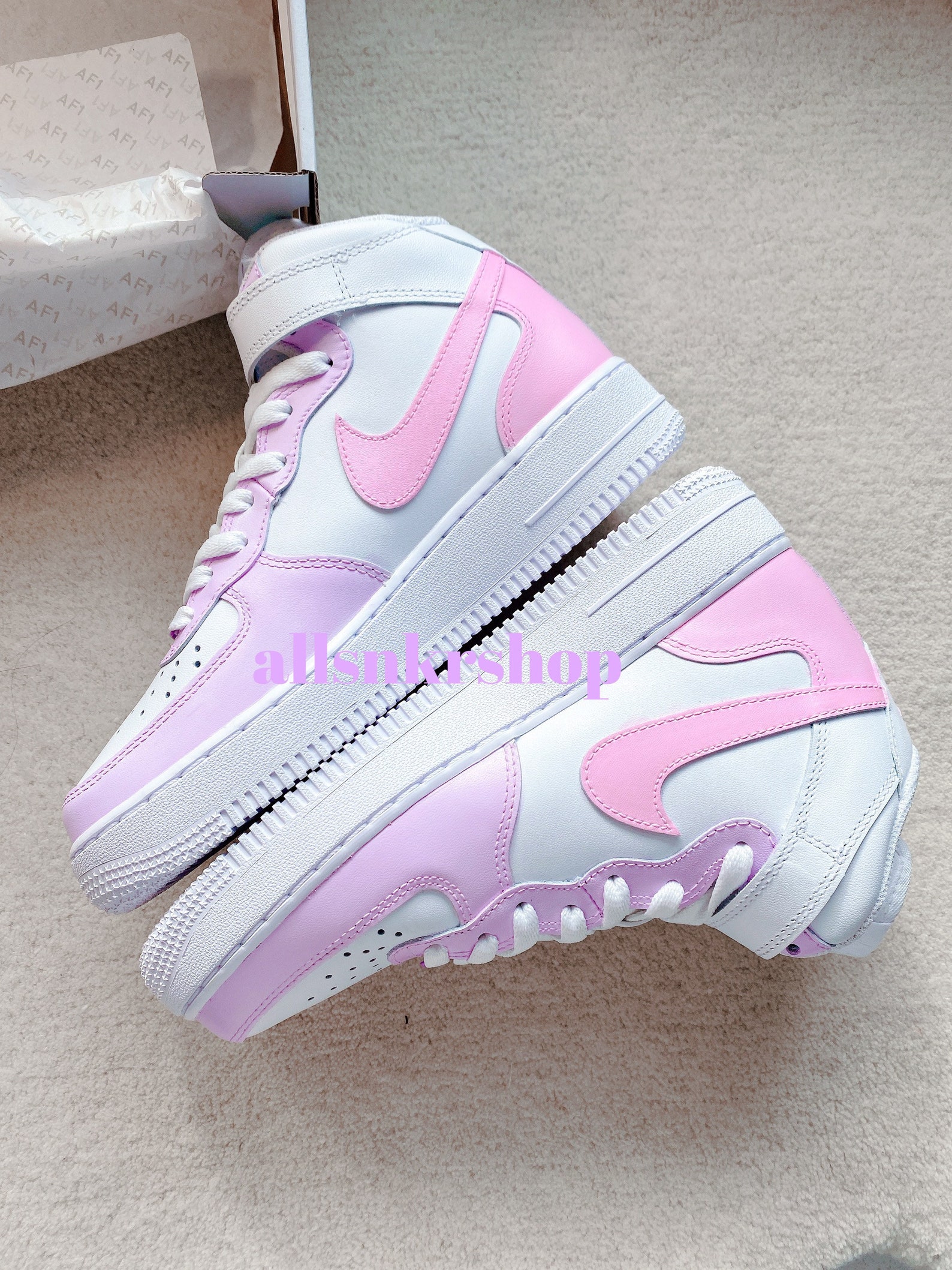 pastel purple air force 1