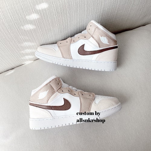air jordan 1 low brown coffee