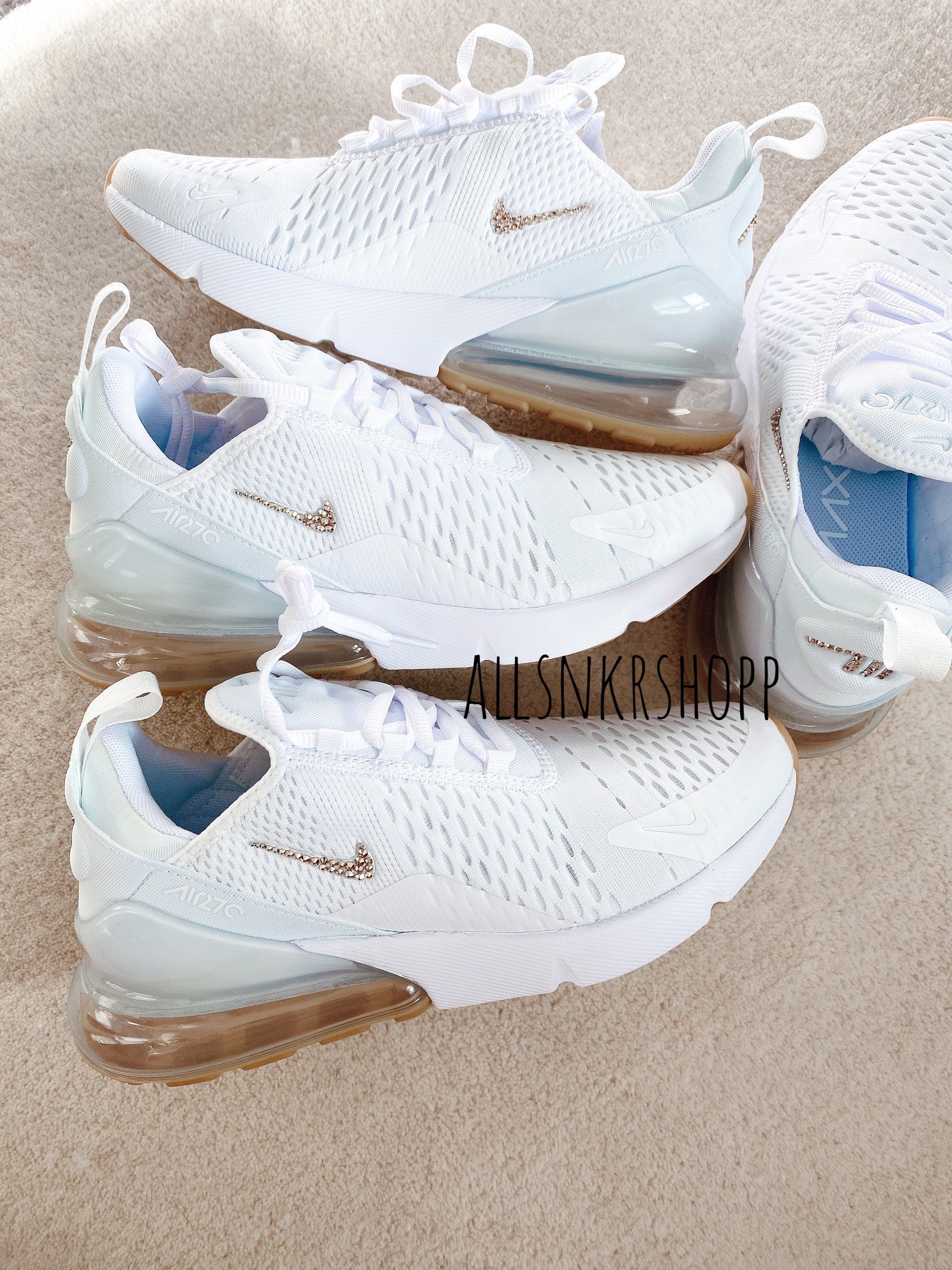 Nike Air Max 270 Custom Swarovski Etsy Nike Air Max 270 Custom Swarovski Etsy