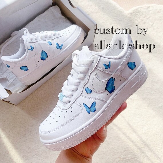 Pero Indefinido cocodrilo Zapatos personalizados de mujer Nike Air Force 1 AF1 - Etsy España