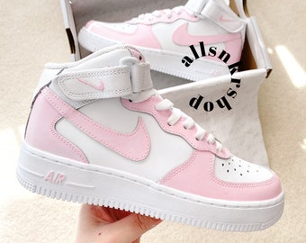 Academia tugurio Maldito Custom Air Force 1 Pink Barbie Pink Nike Af1 Sneaker Barbie - Etsy Denmark