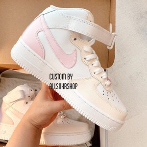 pastel pink nike air force 1