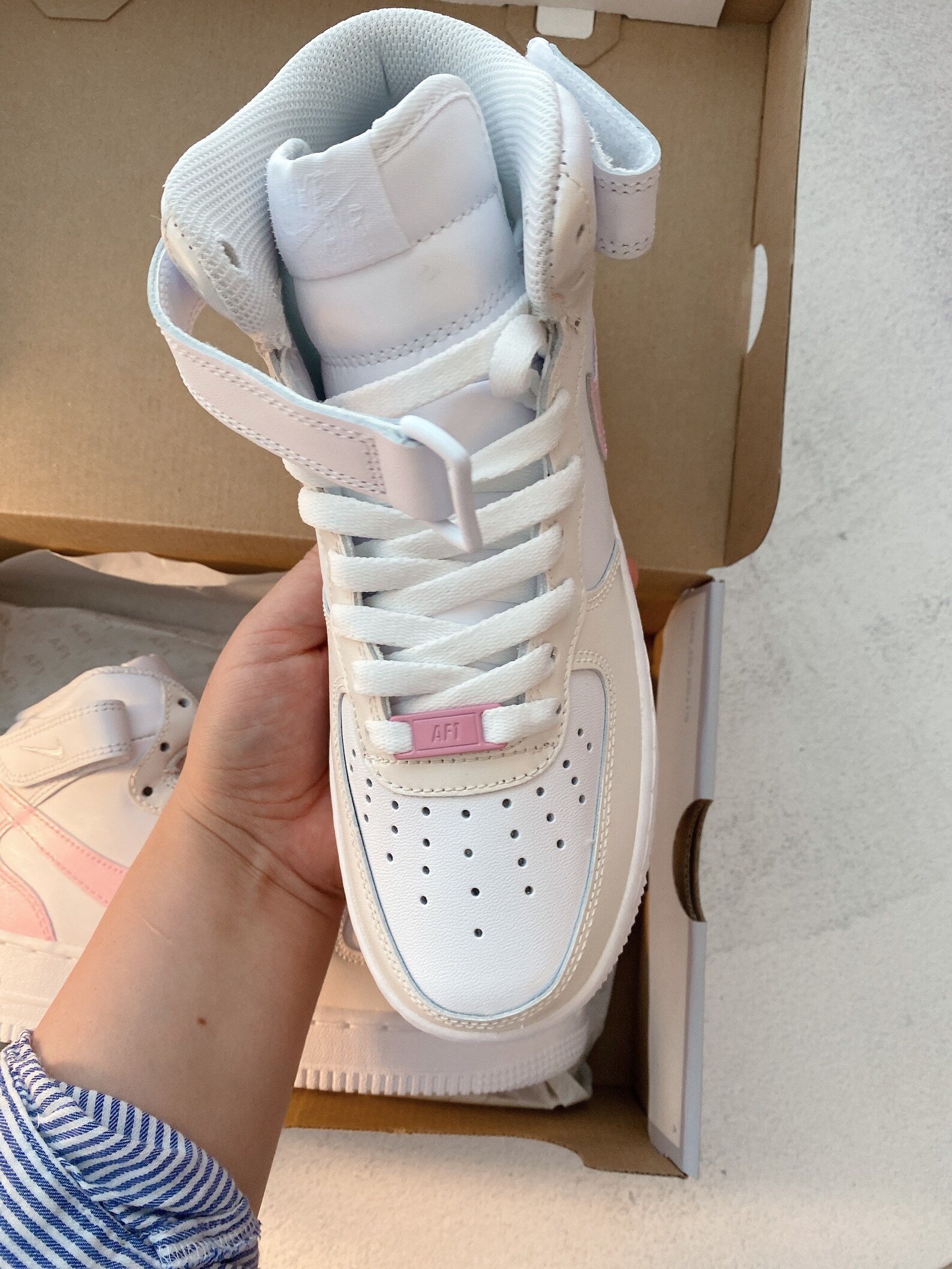 pastel pink air force