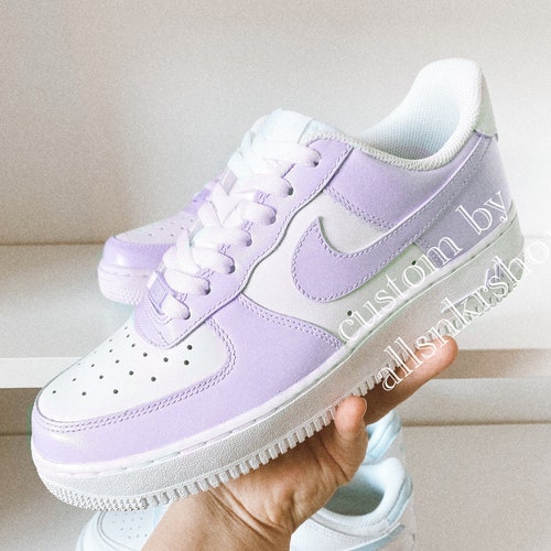 custom purple af1