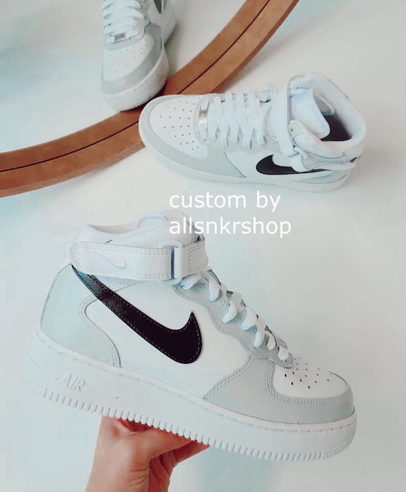 Nike Air Force Mid Women's Sneaker - Etsy