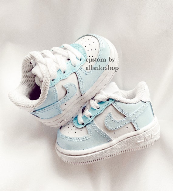 Bebé Niño Nike Air Force Bajo - Etsy