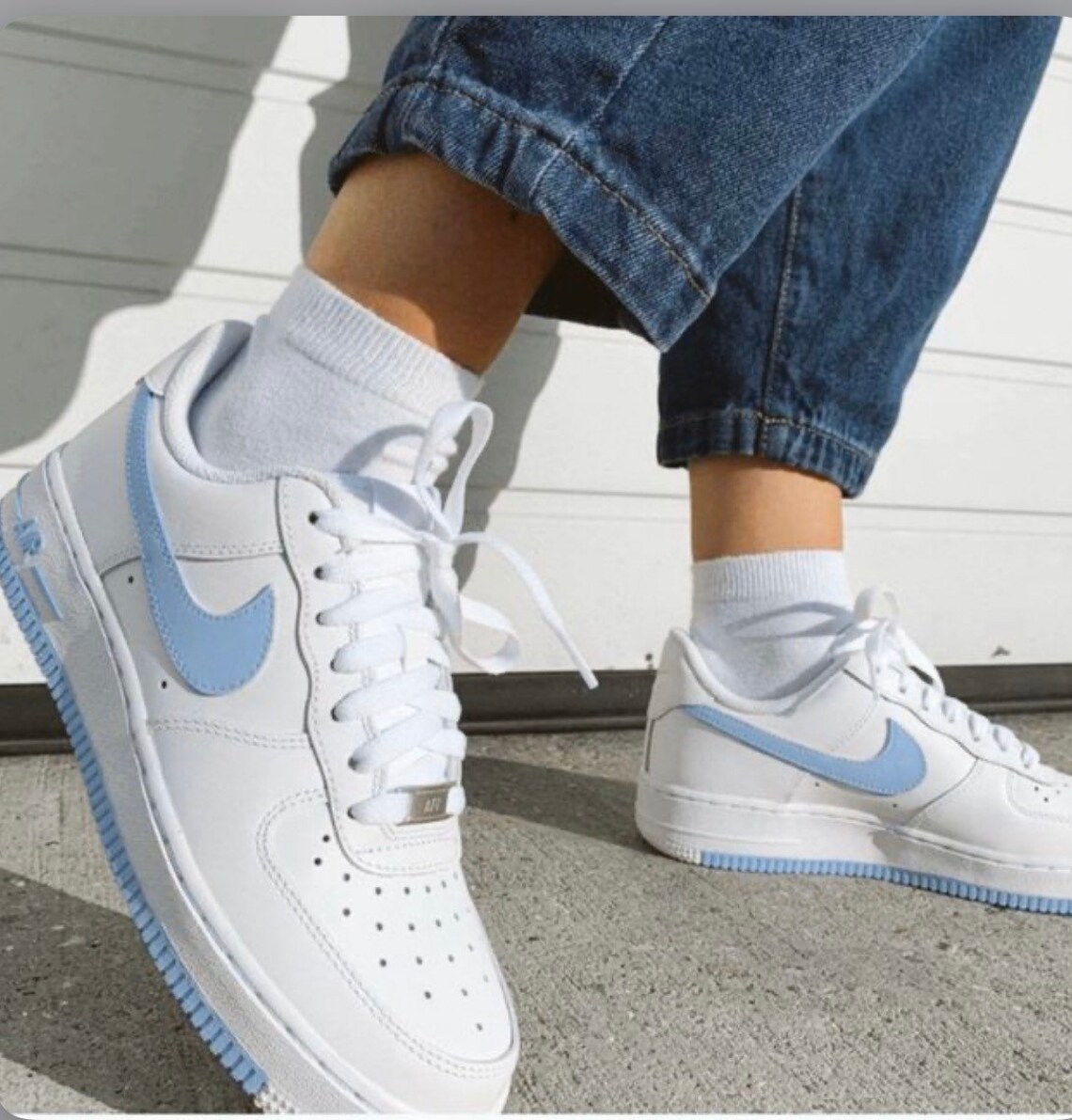 blue airforce 1's