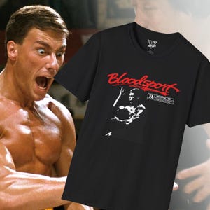 Bloodsport T-Shirt Jean-Claude Van Damme Kampfkunst Filmklassiker