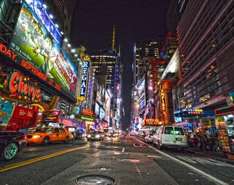 Impresión digital - Times Square