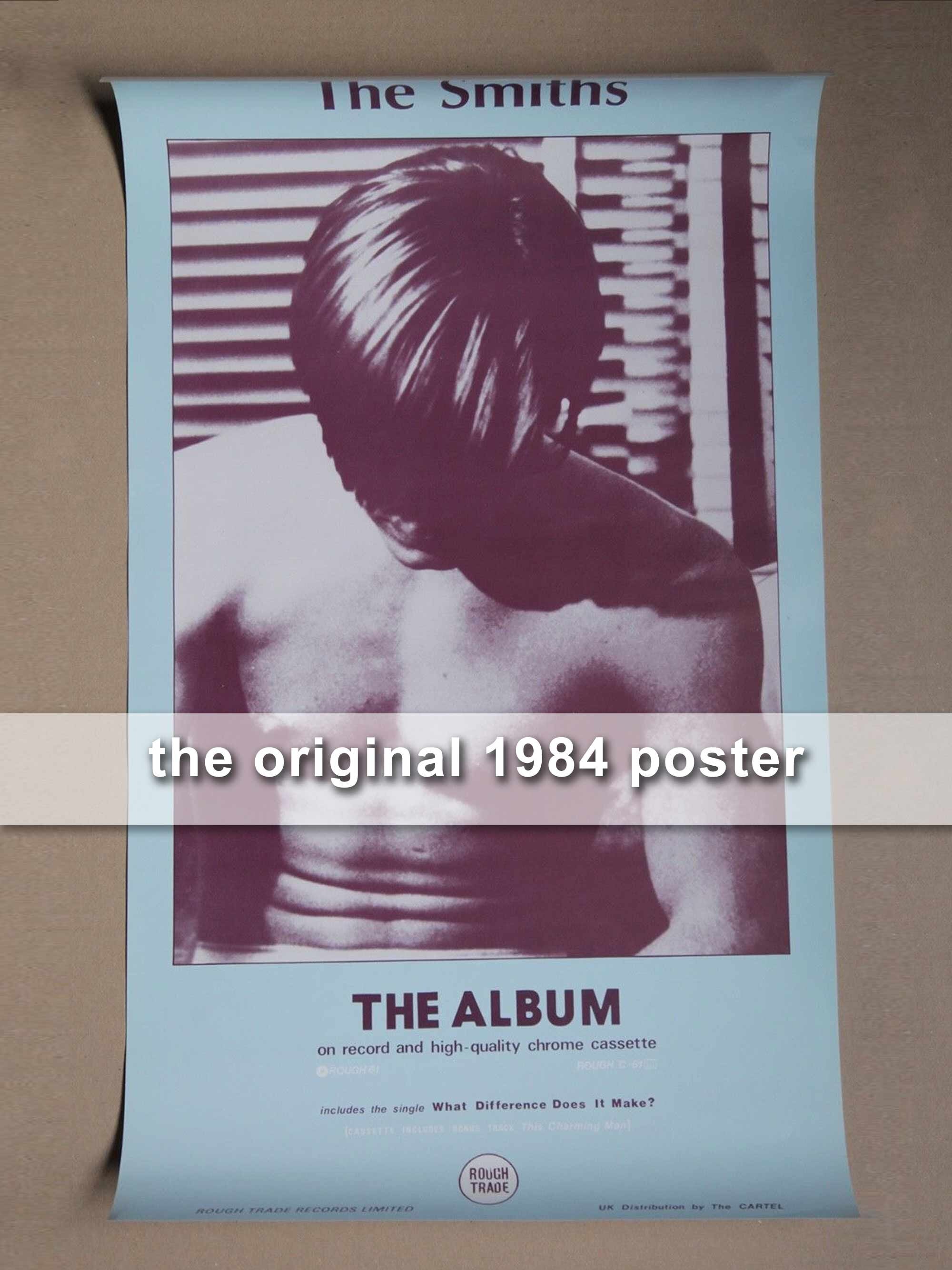 The Smiths art print debut album poster replica 1984 Etsy