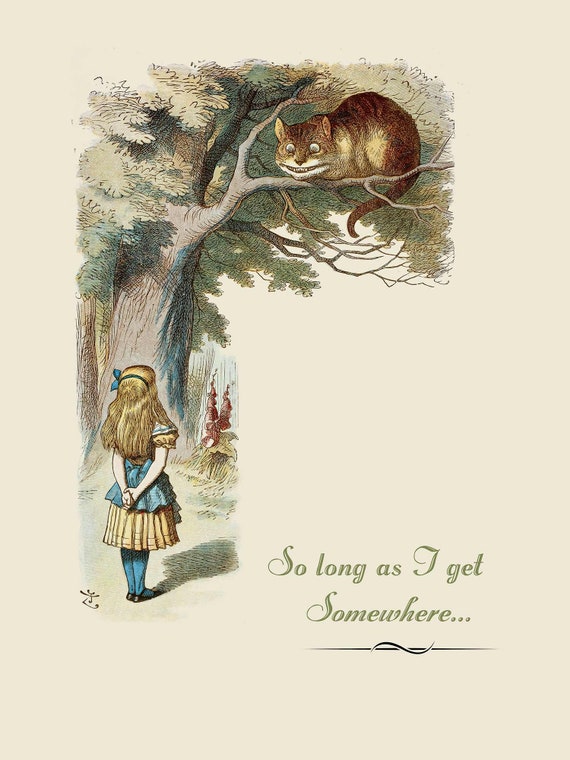Original Alice In Wonderland Art