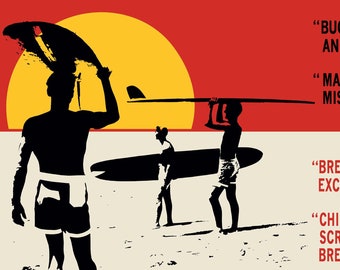 The Endless Summer Movie Poster – 11x17 Reproduction Of 1966 Surf Classic