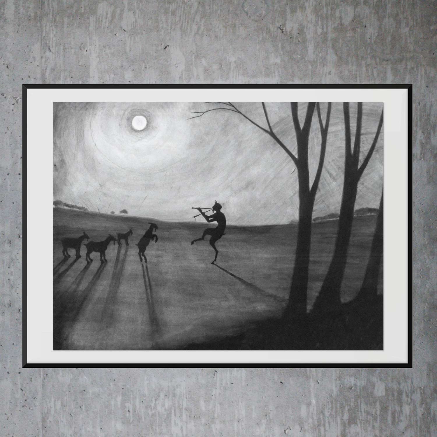 レオン・スピリアールト - アート プリント ポスター、密造酒の牧神