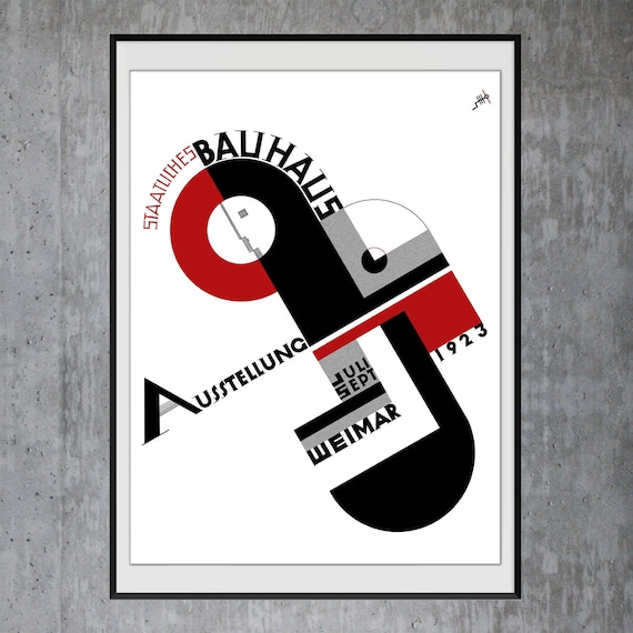 バウハウス Weimar Ausstellung 1923 IBH-70046 Joost Schmidt. Staatliches Bauhaus Ausstellung. 1923 | MoMA
