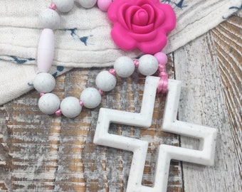 rosary teether