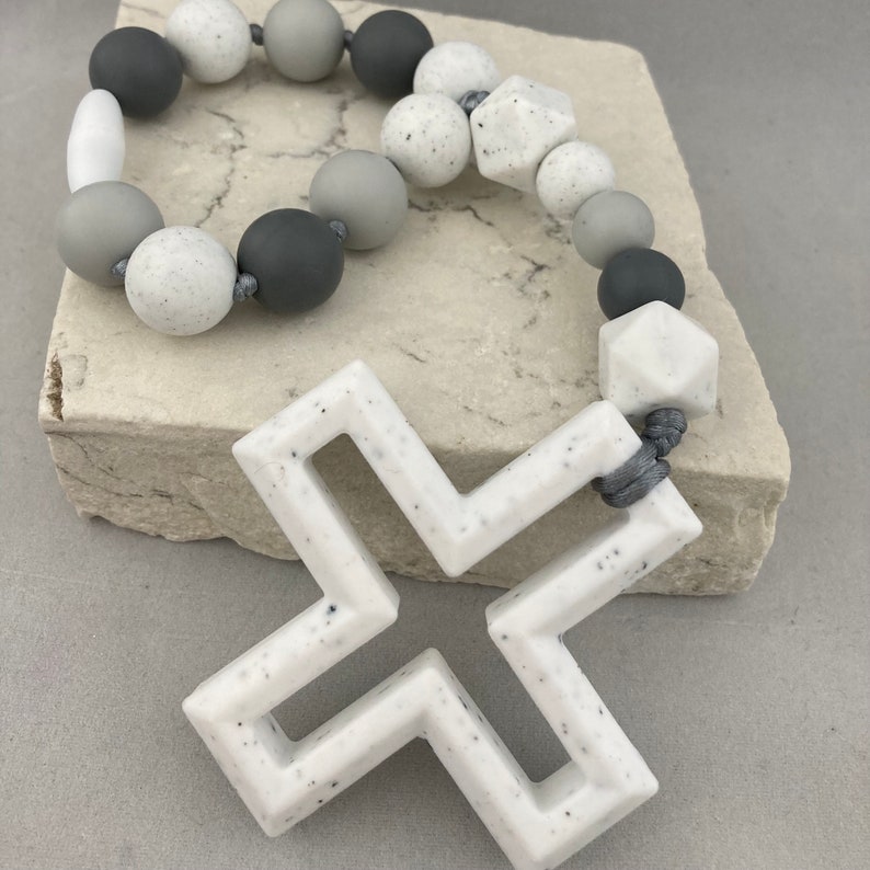 Sister Moon | Decade Rosary, sensory seeking, silicone bead, sil Sister Moon | Decade Rosary, sensory seeking, silicone bead, sil