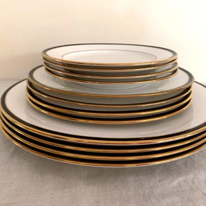 Gold Rim Lenox China - Etsy