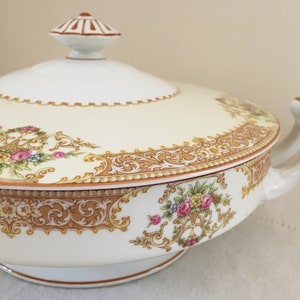 Noritake Covered Vegetable Bowl Vintage Nippon for Thanksgiving