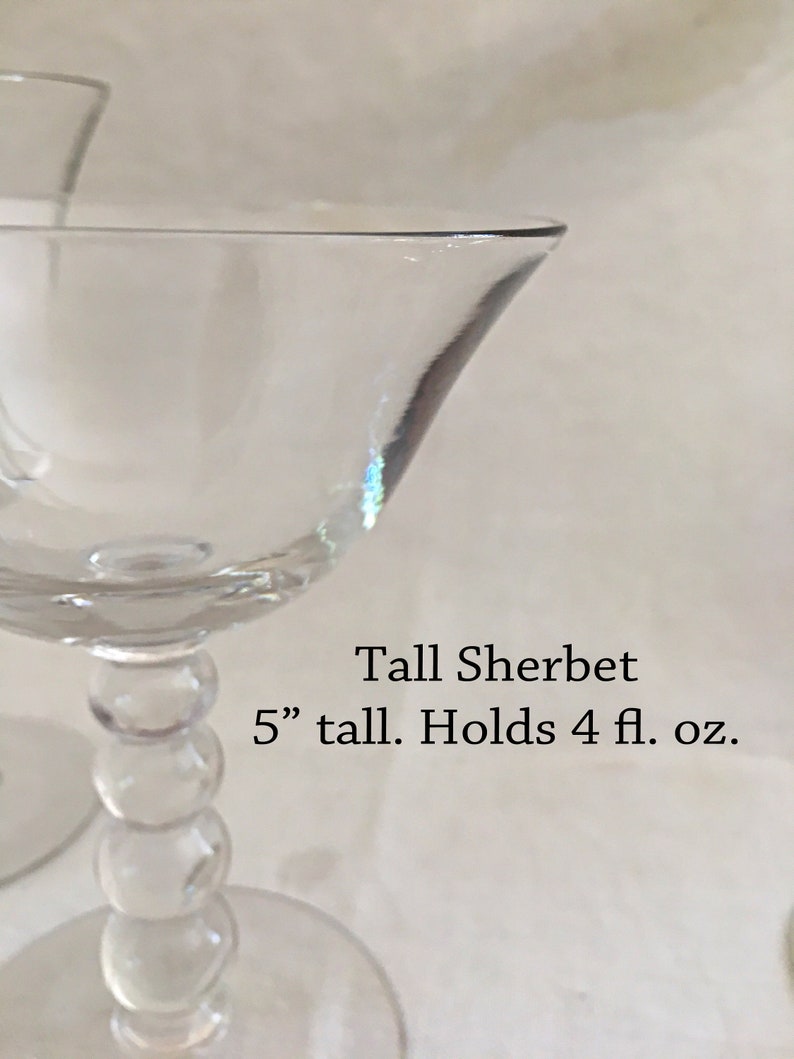 Candlewick Stemware Replacement Vintage Glassware Sold Etsy