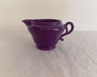 Franciscan Creamer in Eggplant