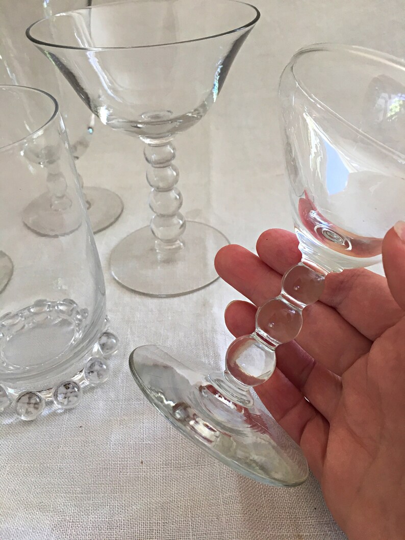 Candlewick Stemware Replacement Vintage Glassware Sold Etsy