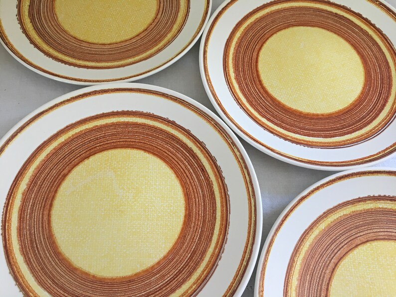 1970/'s Dinnerware Set of 4 Dinner Plates Taylor Ironstone