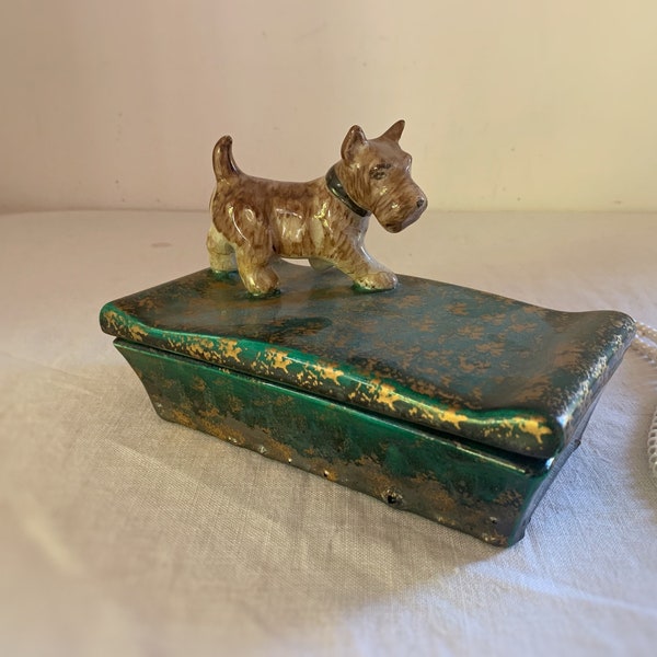 Scottie Dog Jewelry Box