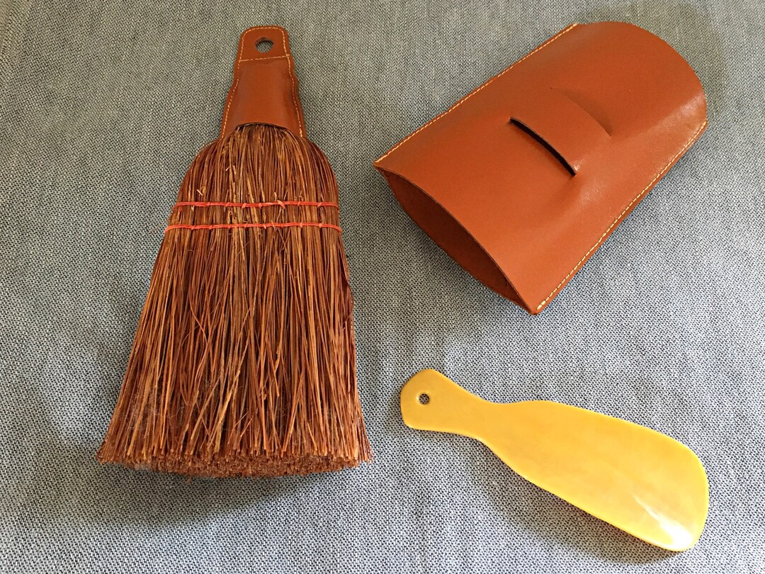 Vintage Shoehorn and Whisk Broom Set for Father's Day Etsy