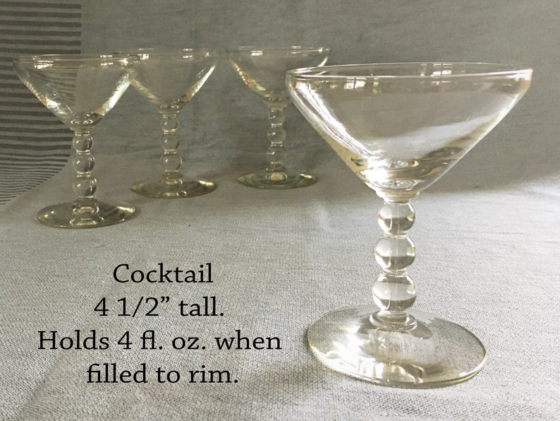Candlewick Stemware Replacement Vintage Glassware Sold Etsy