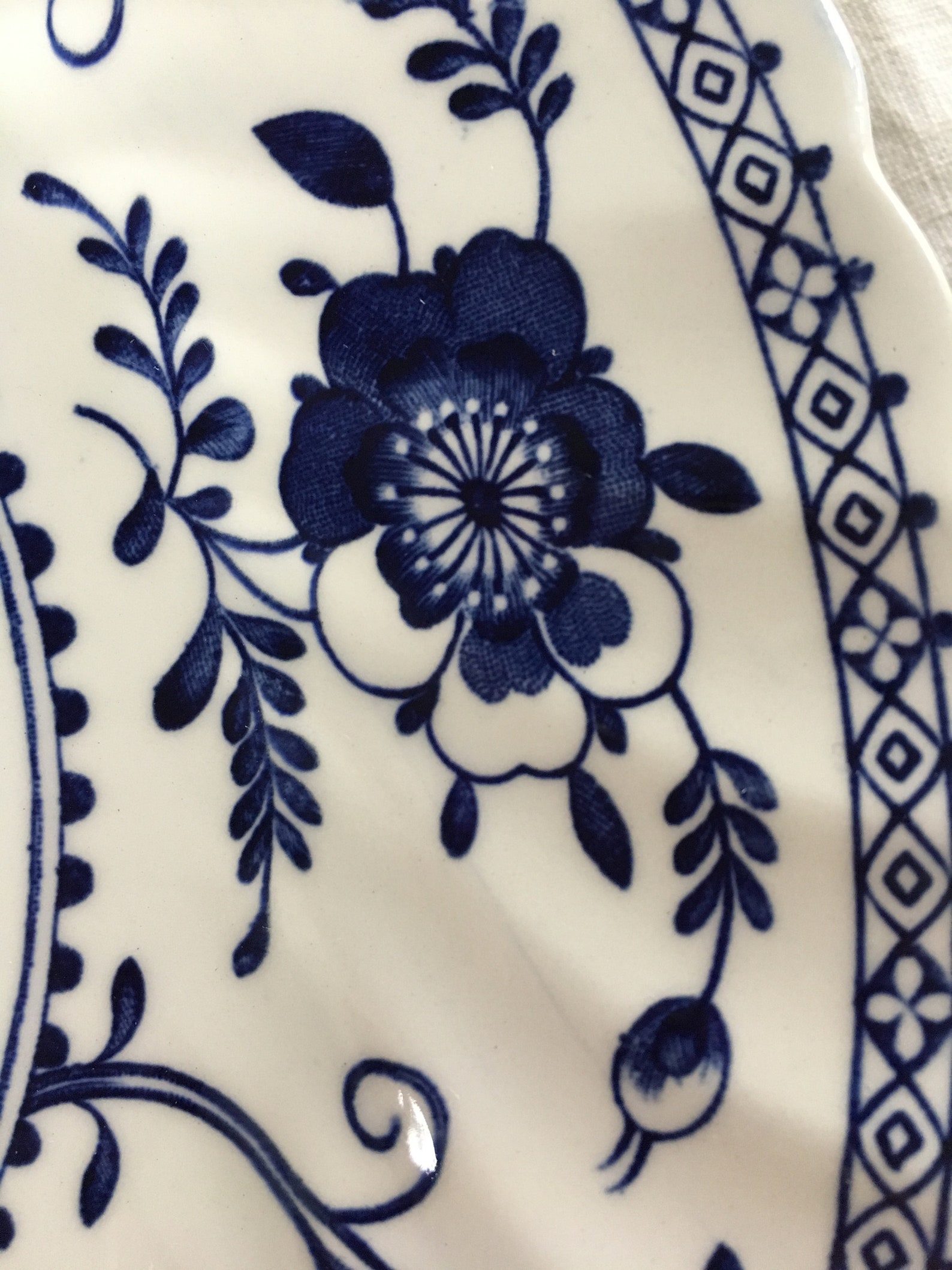 Johnson Brothers Indies Blue Dinner Plates Dinnerware Set of Etsy