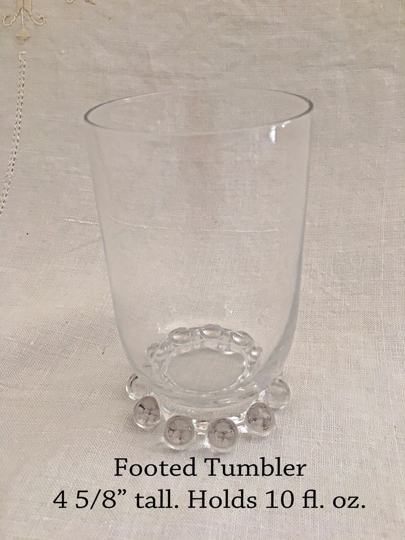 Candlewick Stemware Replacement Vintage Glassware Sold Etsy