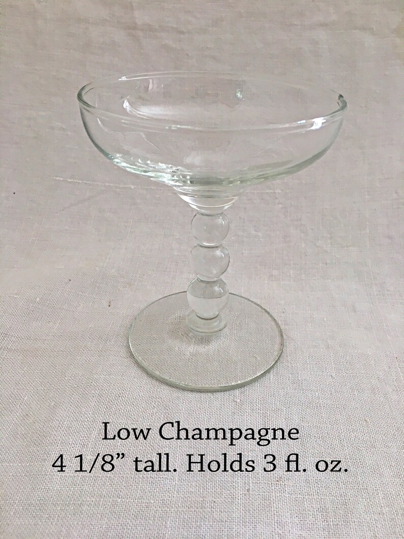 Candlewick Stemware Replacement Vintage Glassware Sold Etsy