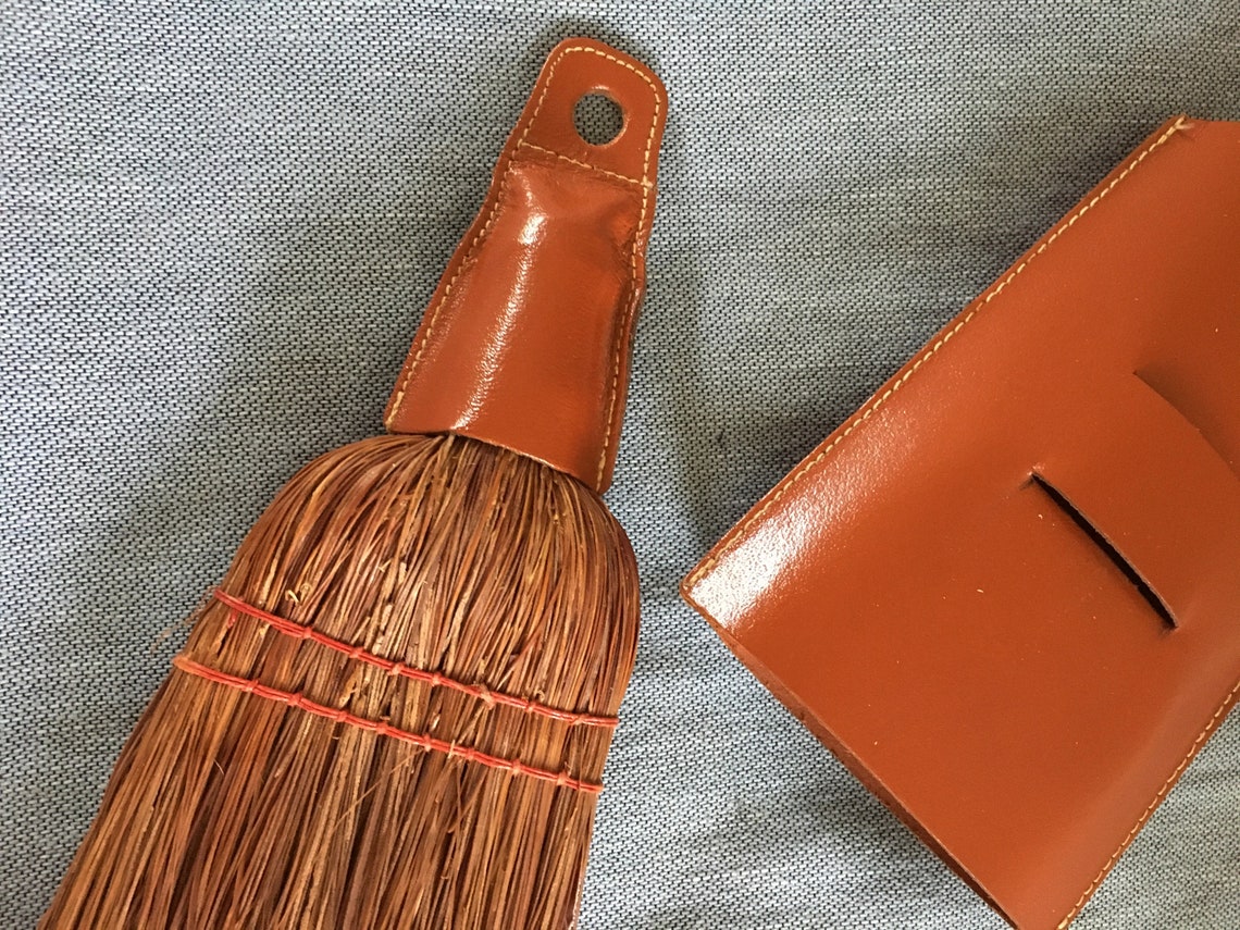 Vintage Shoehorn and Whisk Broom Set for Father's Day Etsy