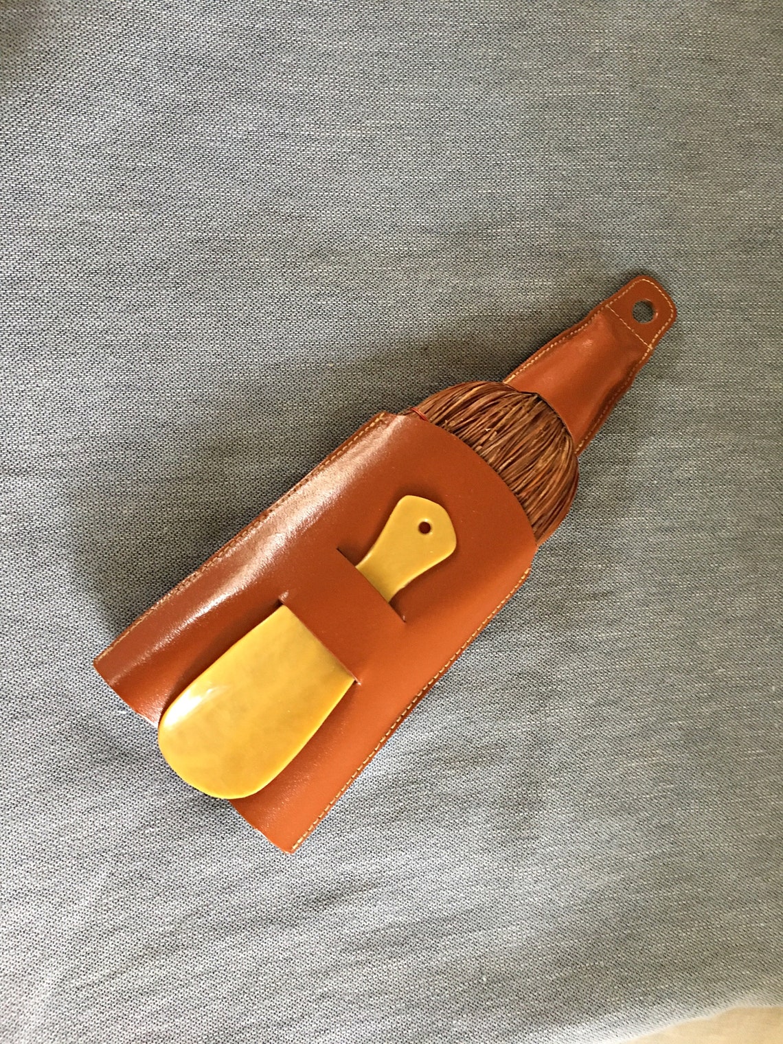 Vintage Shoehorn and Whisk Broom Set for Father's Day Etsy