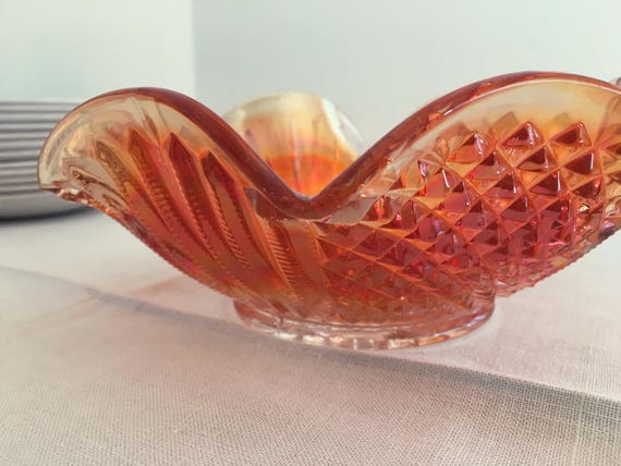 Featured image of post Orange Depression Glass Candy Dish - Glass:depression glass:covered green dish, shop: