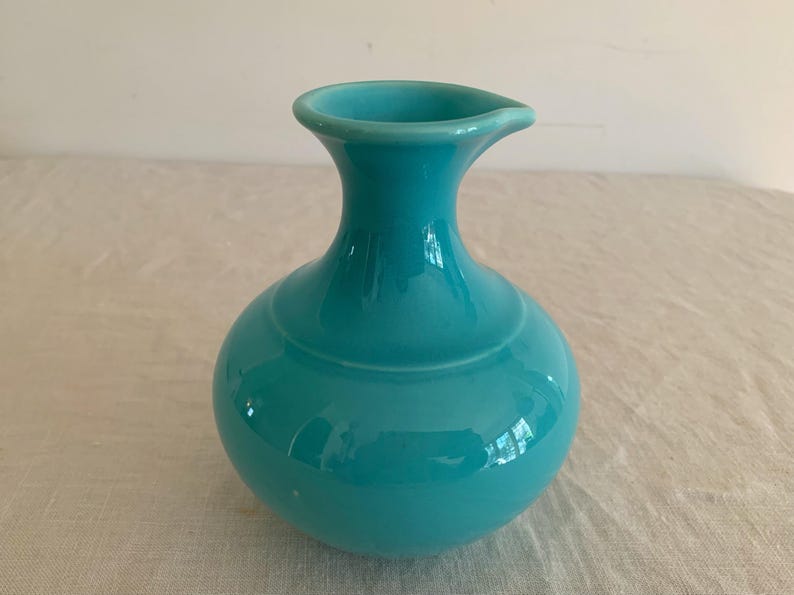 El Patio Turquoise Blue Carafe 1930s Gladding Mcbean - Etsy