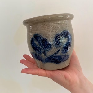 Small Salt Glaze Pot by Wisconsin Pottery