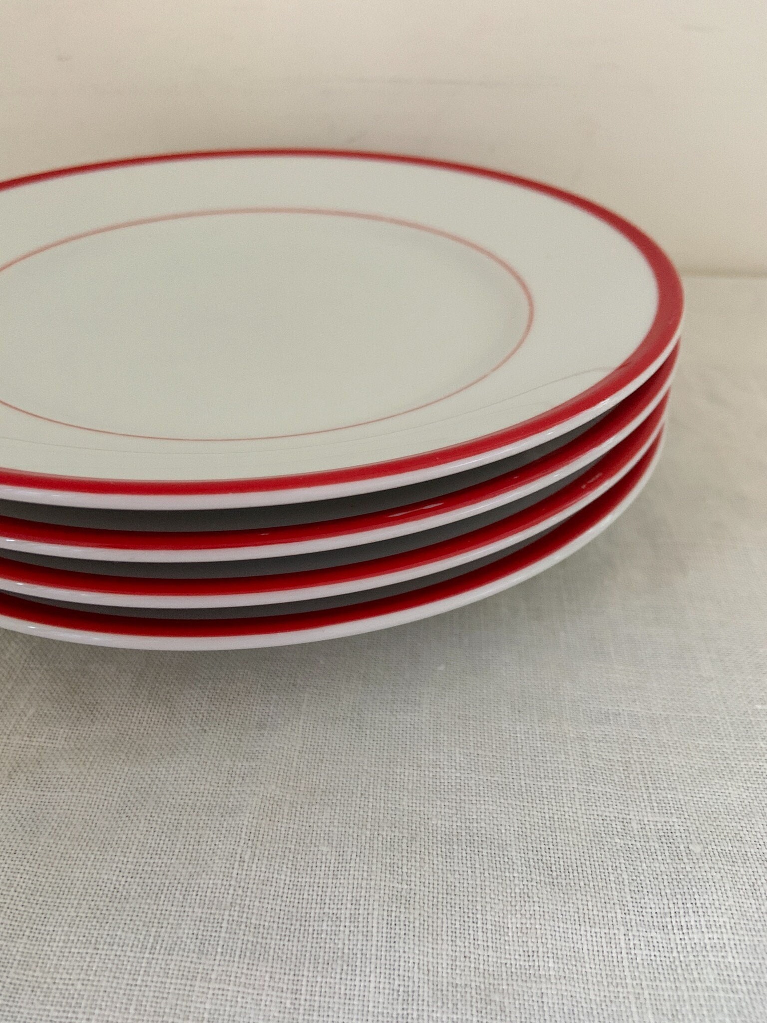 Brasserie Red Salad Plates Set of 4 by Williams Sonoma -  Canada