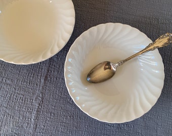 Johnson Brothers Regency White Soup Bowls, Set of 2