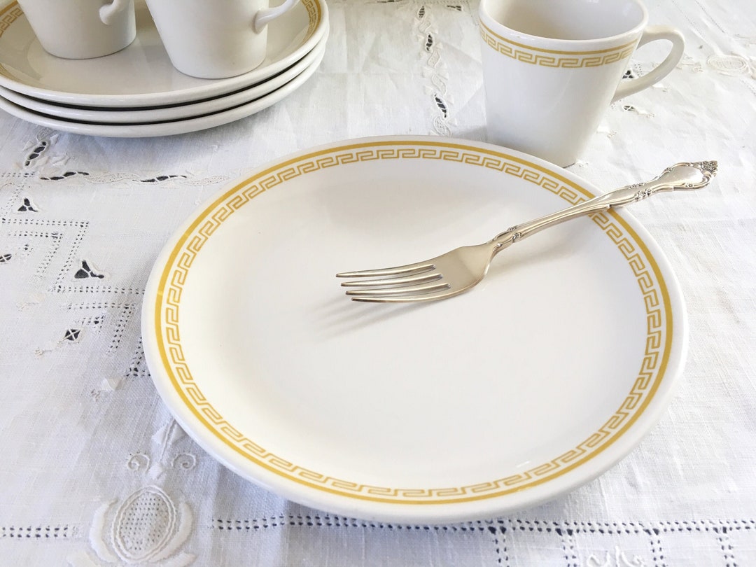 Homer Laughlin Athena Restaurant Ware, Best China Salad Plates, Set or